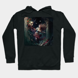 Persephone's Mythical Journey: A Tale of Love, Abduction, and Redemption Hoodie